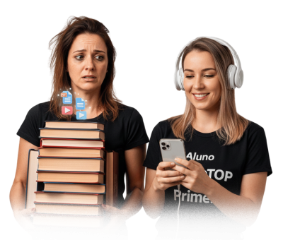 Mulheres - estudantes - desespero (degrade4)